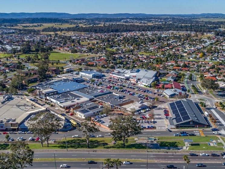 Image of Rutherford and surrounding industrial area