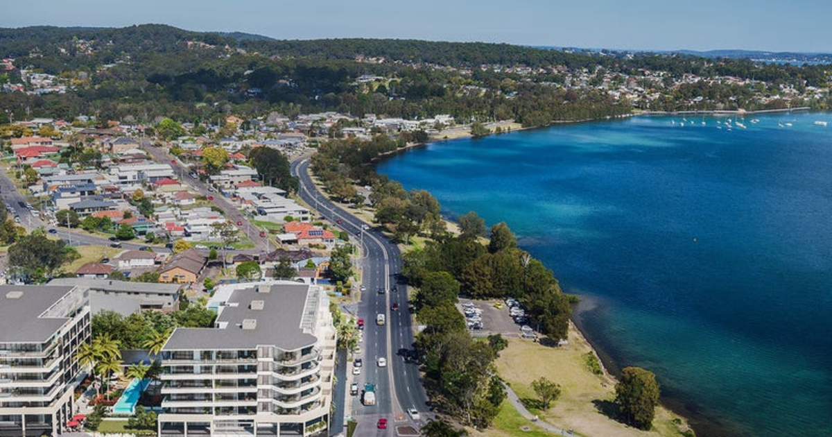 Image of Warners Bay 2282 water front 